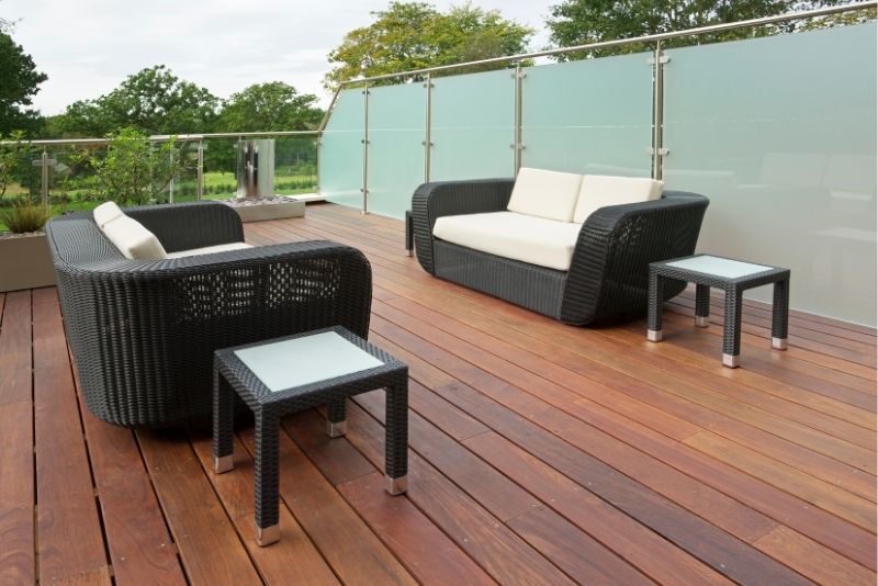 Professional composite decking installation